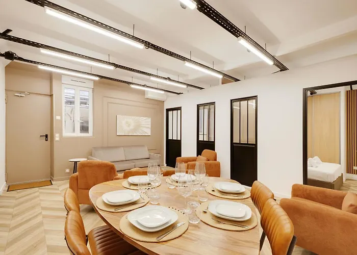 Design Loft Au Coeur De 6p Apartment Paris